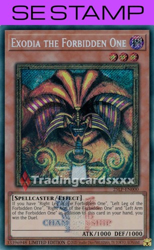 Exodia the forbidden - yu-gi-oh!,