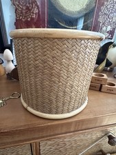 grand cache pot osier rotin
