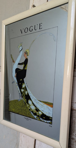 Miroir vogue illustré - , femme