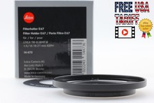 [Inutilisé] Porte-filtre Leica E67 14473 pour Leica Tri-Elmar-M 16-18-21 mm...