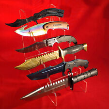 Plexi display for 6 LARGE knives, ref GC6.