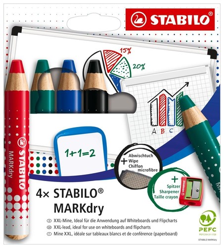 Etui carton crayons - 4,