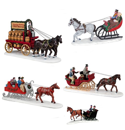 Lemax traîneaux cheval du - lemax,
