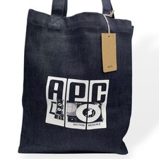 A.P.C. Woman Bag Tote Bag Lou Tourne Disque Limited Edition Style Refined Minima