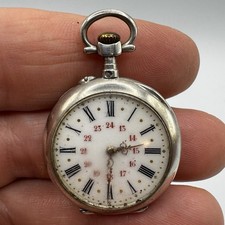 Petite Montre Gousset De Col