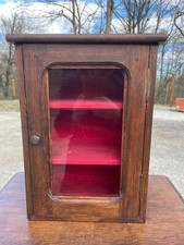 Mini vitrine en chêne