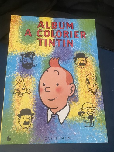 Tintin album à colorier - ,