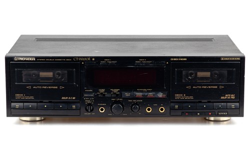 Pioneer w650r double - ct-w650r,