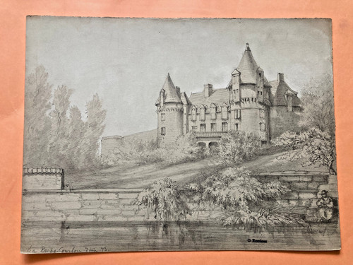 Osmond romieux dessin original - osmond,