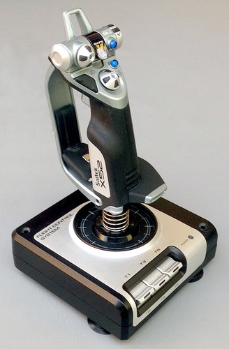 Logitech saitek x52 joystick - g,