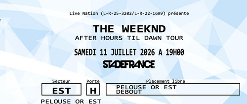 Place concert the - place, de