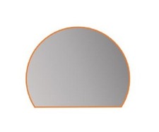 Vitre de poêle Bruno demi cercle