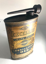 Bidon ancien huile moto vélo