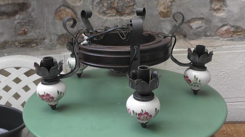 Plafonnier lustre style