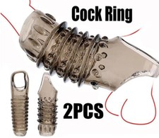 Hommes Réutilisable Anneaux De Pénis Retardent L'éjaculation Maintien L'Erection