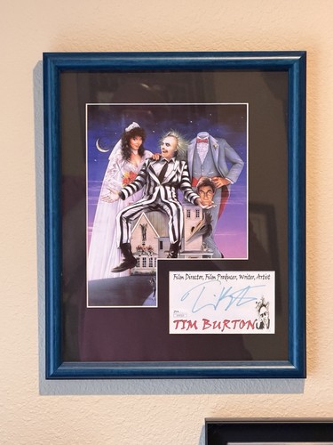 Tim burton signed - burton, ~