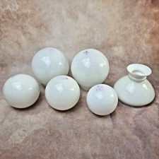 1 globe en verre opaline -boule - taille et modèle variés - vintage