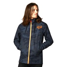 Veste À Capuche Softshell Fox Pit Motocross MX Enduro Downhill MTB Noir/Camo M