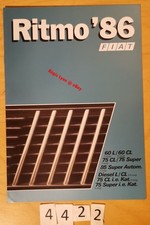 FIAT RITMO 60 75 85 L CL SUPER