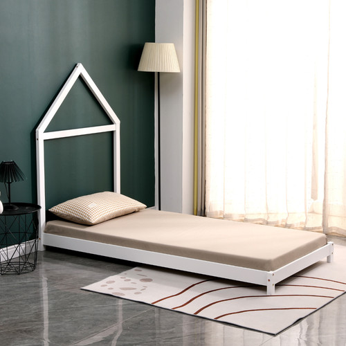 Lit pin massif - lit, en