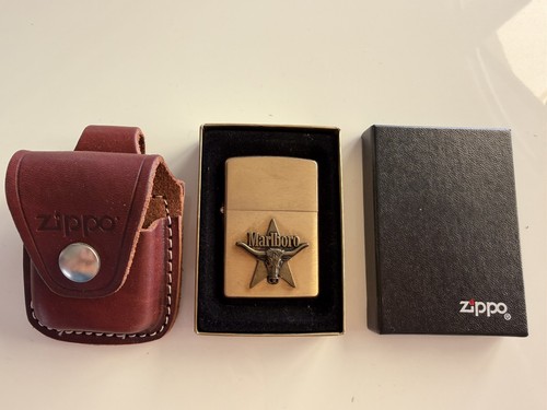 Briquet zippo étui cuir - briquet,