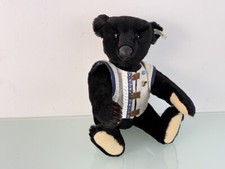 Steiff animal 0173/40 ours noir ours en peluche 40 cm excellent état.