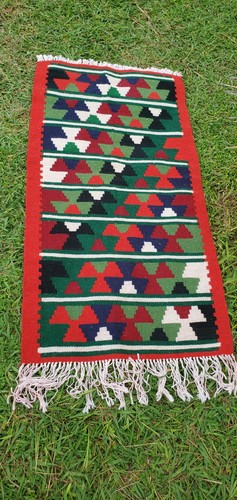 Tapis kilim laine vintage - kilim, en
