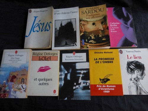 Lot livres de - de,