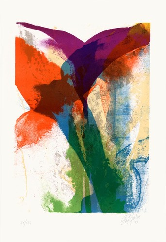 Paul jenkins estampe - jenkins,, estampe,