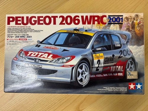 Tamiya peugeot 206 wrc 2001 - tamiya,