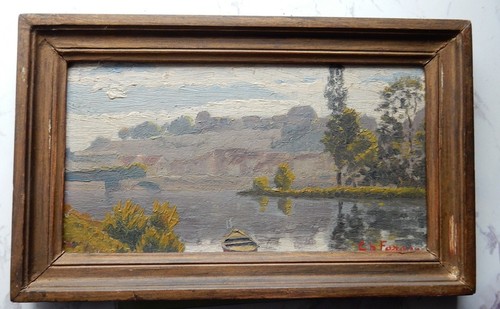 Charmant tableau double face - tableau, a