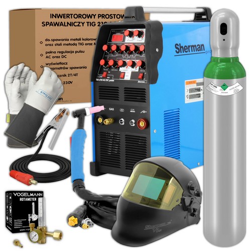 Sherman tig 210 200a - 210,