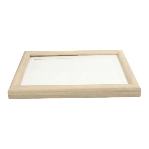 Cadre moderne simple bois - moderne,