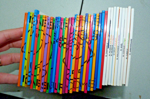 Lot livres monsieur madame - 40,