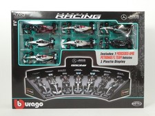 Burago 7 X Mercedes F1 Set