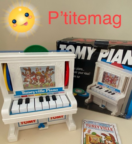 Ancien jouet 1978 - tomy, piano