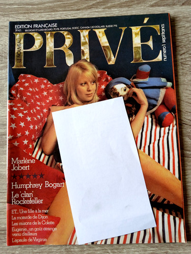 Magazine revue privé 1 - magazine,