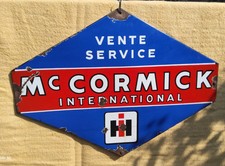 ANCIENNE PLAQUE ÉMAILLÉE