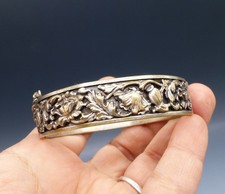 Ancien Bracelet Jonc Laiton -