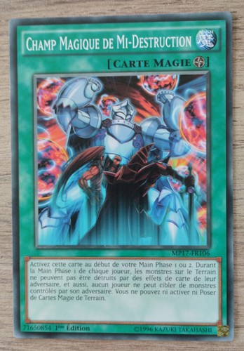 Carte champ magique - yu-gi-oh,