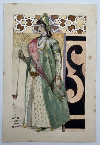 Gouache originale maquette - -,