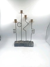 Lot of 4 Ikea Kräsen Vintage 80s Design Ehlen Johansson Postmodern Candle Holders
