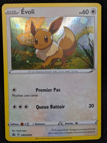 Carte pokemon evoli français - pokemon,