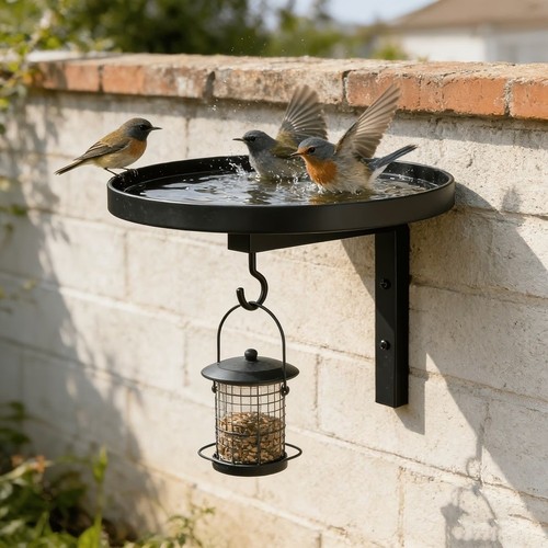 Mangeoire oiseaux fer à - à,