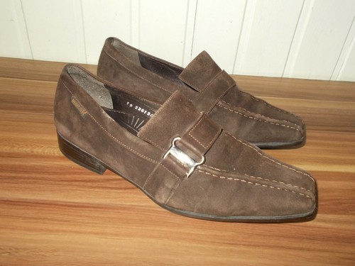 Chaussure mocassin daim - , marron