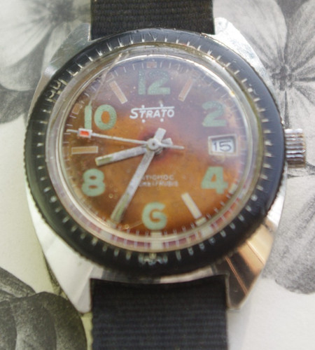 Montre skin diver plongée