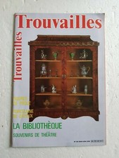 Revue TROUVAILLES ANTIQUITE ART BROCANTE n°60 Novembre 1986 la Bibliotheque