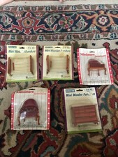 dollhouse Wood furniture Set Of 5