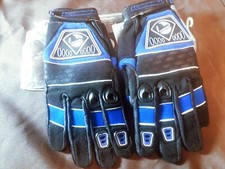 GANTS "LOOWELL"  BLEU (TAILLE -XS)  POUR  MOTOS CROSS  /  ENDURO  /  TRIAL....