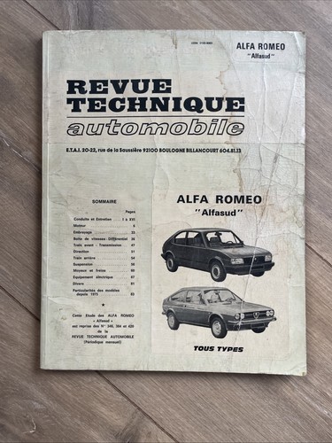 Revue technique automobile rta - revue,